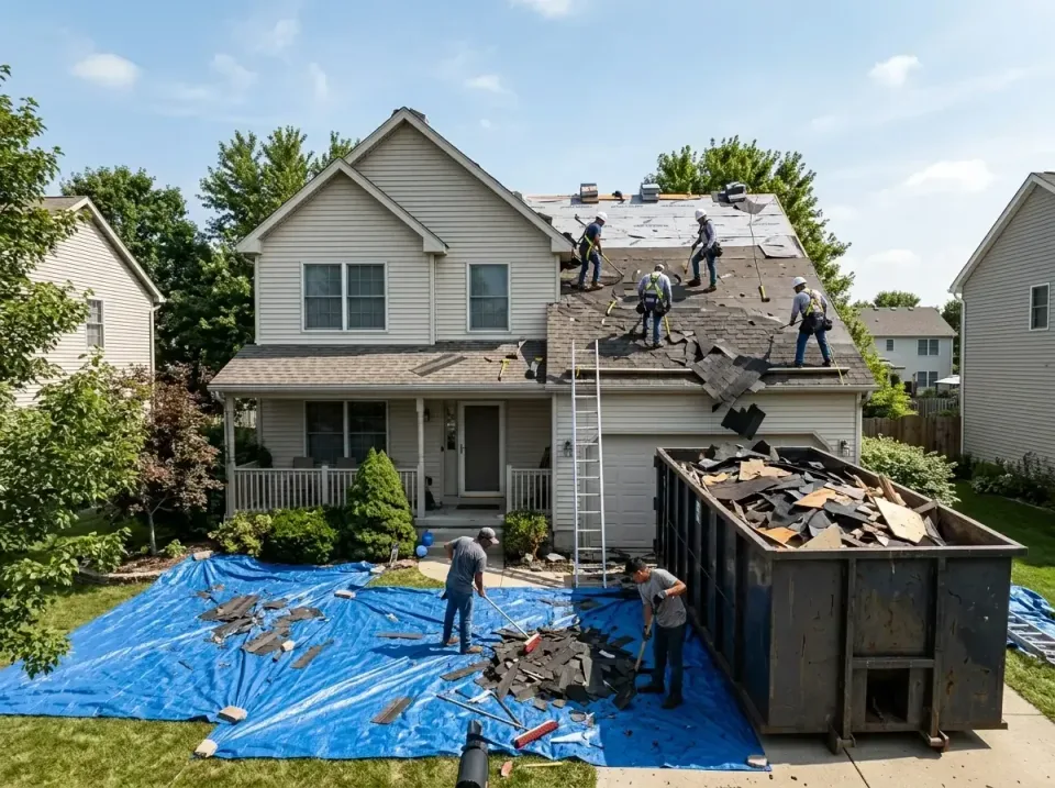roof-replacement-debris-remova-004 — frequently asked questions, Cheapest Dumpster Rentals in Lakewood Park, FL